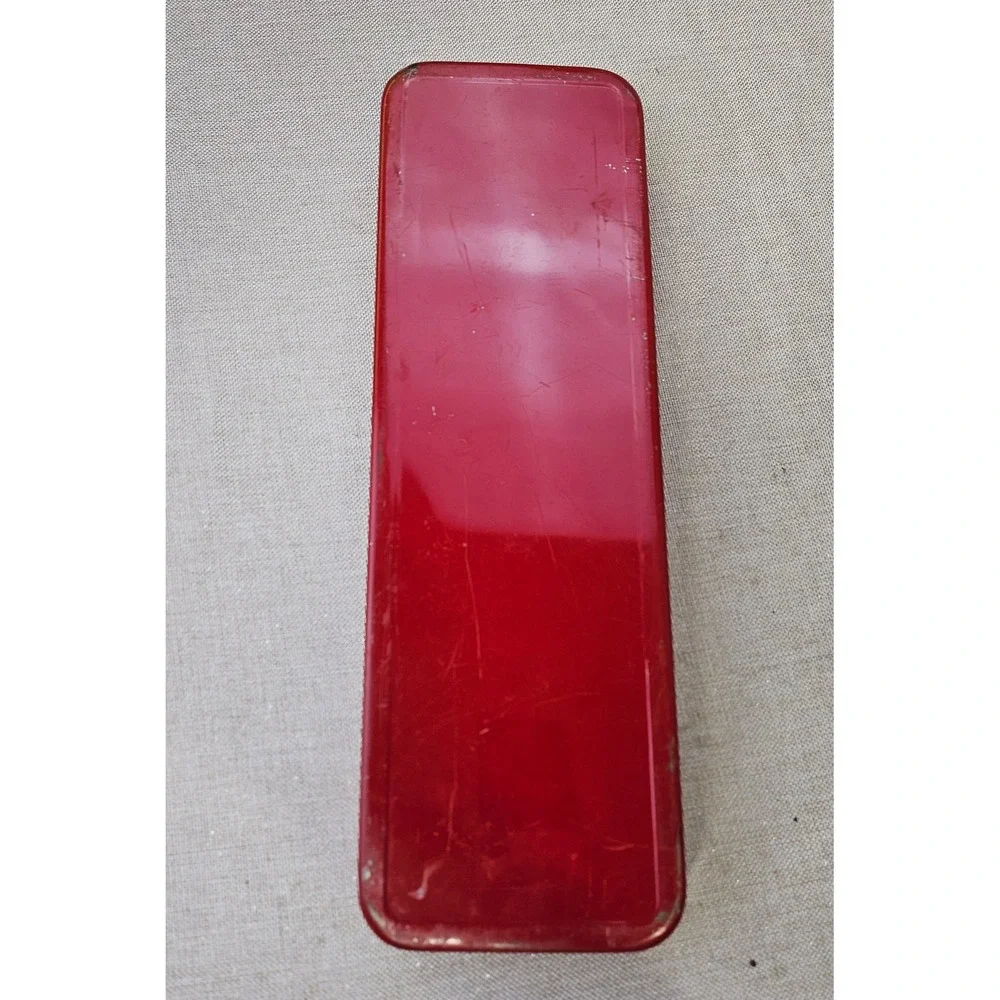 Outers Gunslick Rifle Kit No 477 Vintage Red Metal Tin Hoppes‎ No 9 Solvent USA